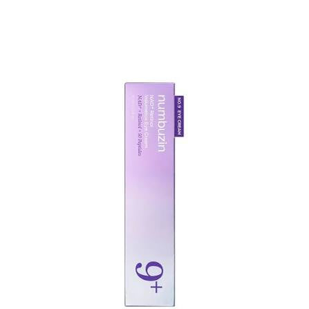 Numbuzin No.9 NAD+ Retinol Volumetox Eye Cream 10ml resultado ojeras reducidas
