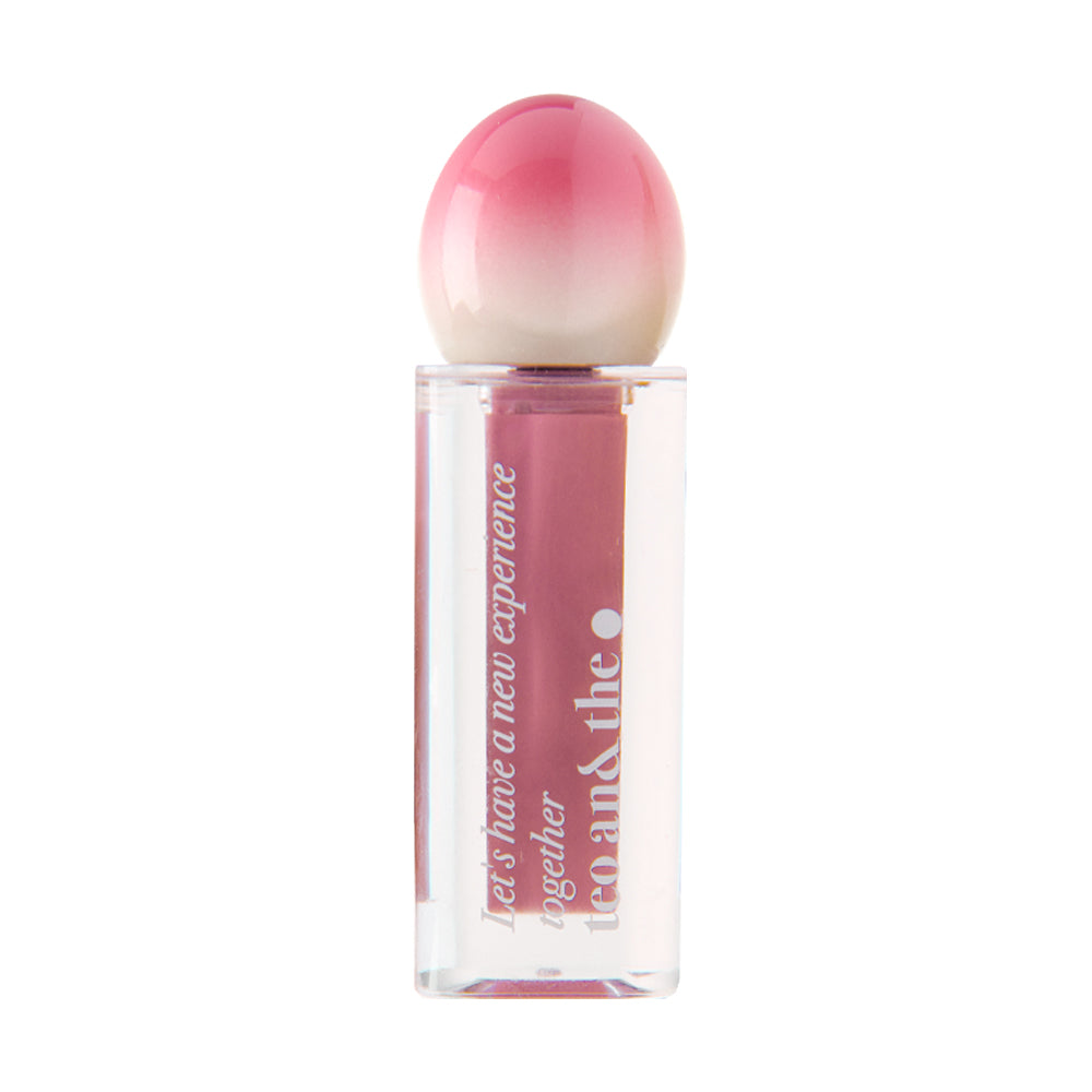 TEO AND THE Juicy Taeng Taeng Glaze tono 05 Sugar Peach envase