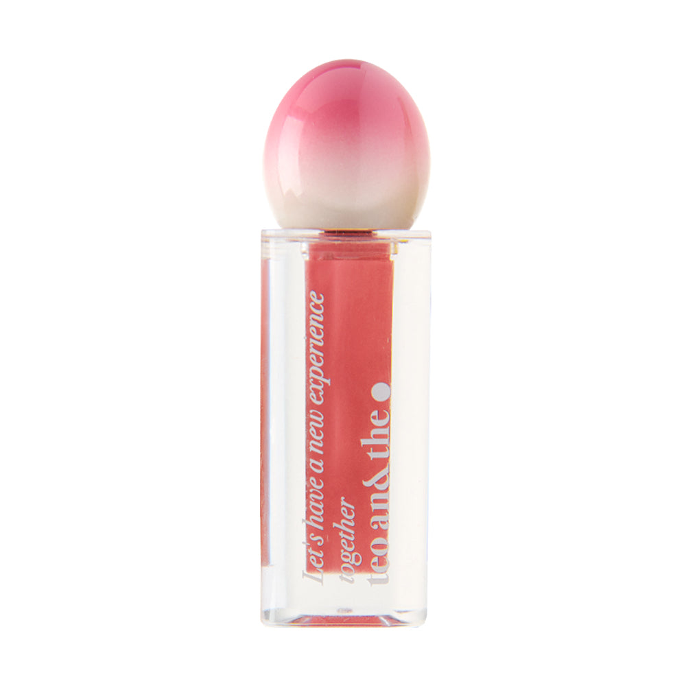 TEO AND THE Juicy Taeng Taeng Glaze tono 06 Sugar Cherry envase