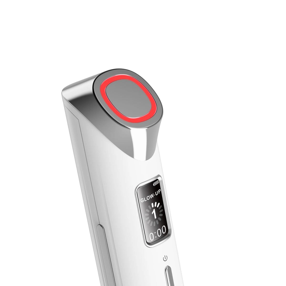 BENOVE ThermaGlow Pro detalle cabezal multifunción calor EMS microondas faciales