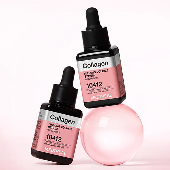 Textura y detalle del sérum MEDIHEAL Collagen Firming Volume Serum con retinol
