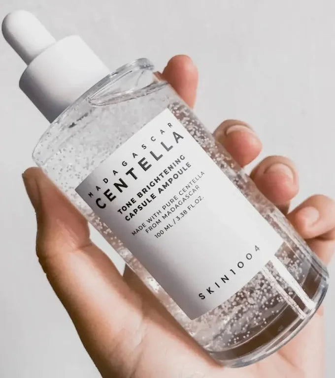 SKIN1004 Tone Brightening Ampoule textura iluminadora cápsulas activas