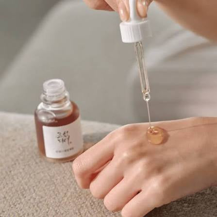BEAUTY OF JOSEON Revive Serum Ginseng Snail textura suave aplicación piel luminosa