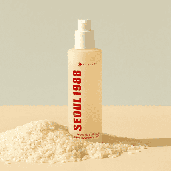 KSECRET Essence Snail Mucin 97% Rice 100ml ingredientes mucina arroz fermentado