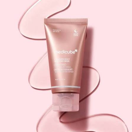 MEDICUBE Collagen Night Wrapping Mask 75ml textura mascarilla noche colágeno