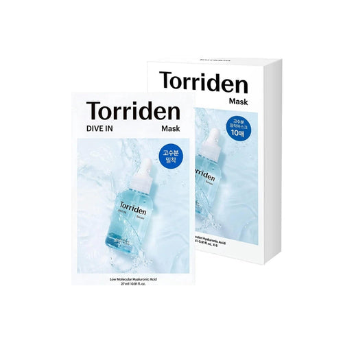 TORRIDEN Dive-in Hyaluronic Acid Mask Pack 27ml aplicación mascarilla hidratante