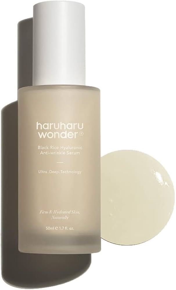 HARUHARU WONDER Black Rice Hyaluronic Anti-Wrinkle Serum resultado piel antiedad