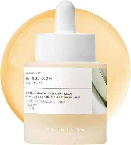 SKIN1004 Retinol 0.2 Boosting Shot Ampoule 30ml envase ampolla retinol antiedad