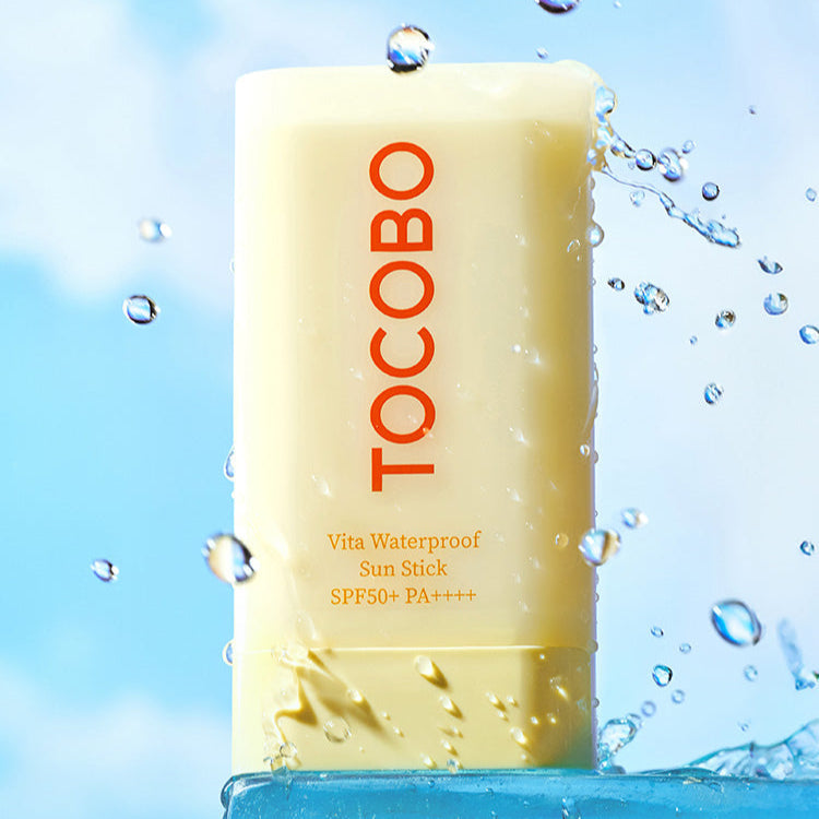 TOCOBO Vita Waterproof Sun Stick SPF 50+ PA++++ detalle envase stick solar