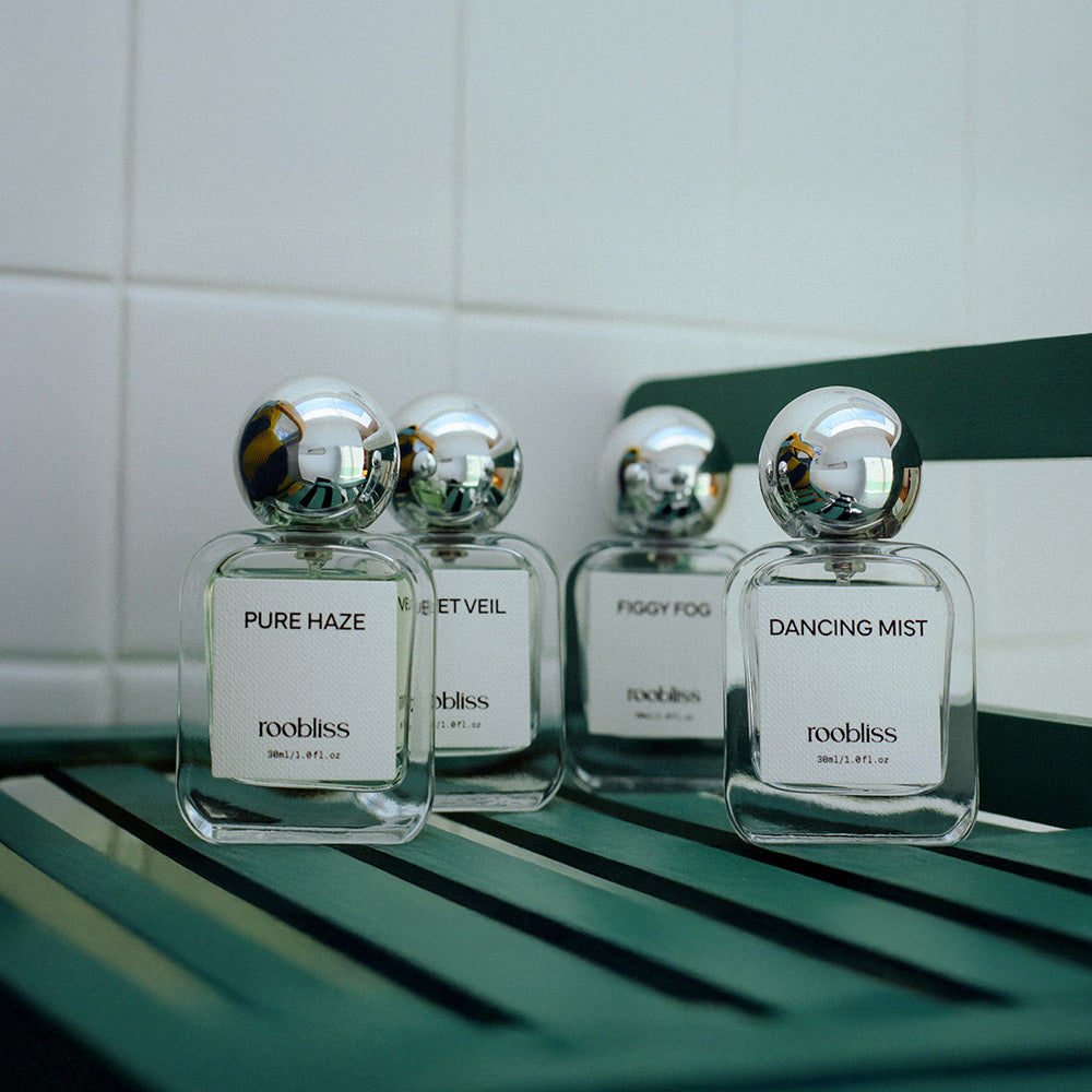 ROOBLISS Hair Perfume 30ml aplicación en bruma sobre el cabello
