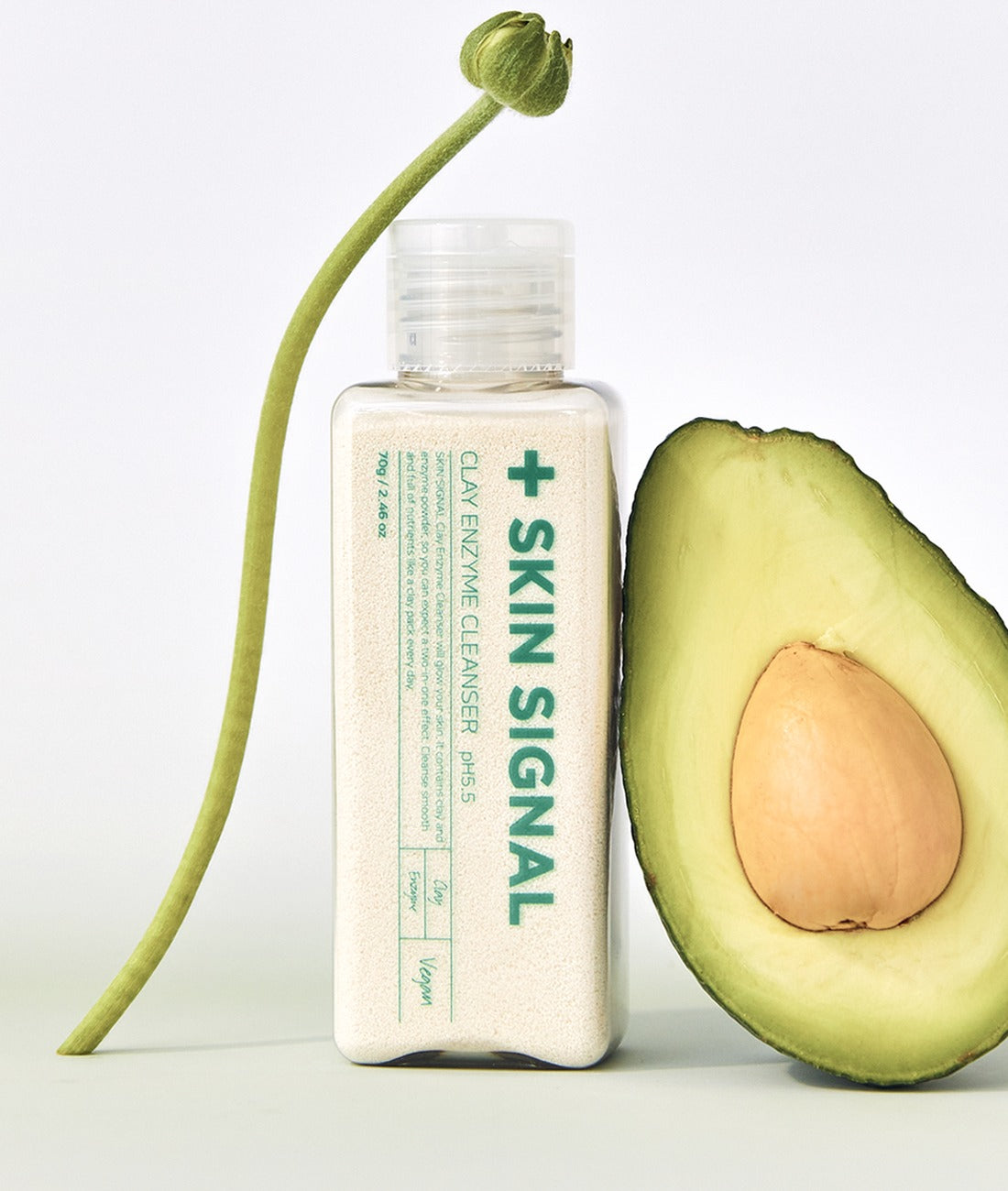 SKIN SIGNAL - Clay Enzyme Cleanser pH 5.5 | Limpiador enzimático en polvo 3 en 1 (70 g)